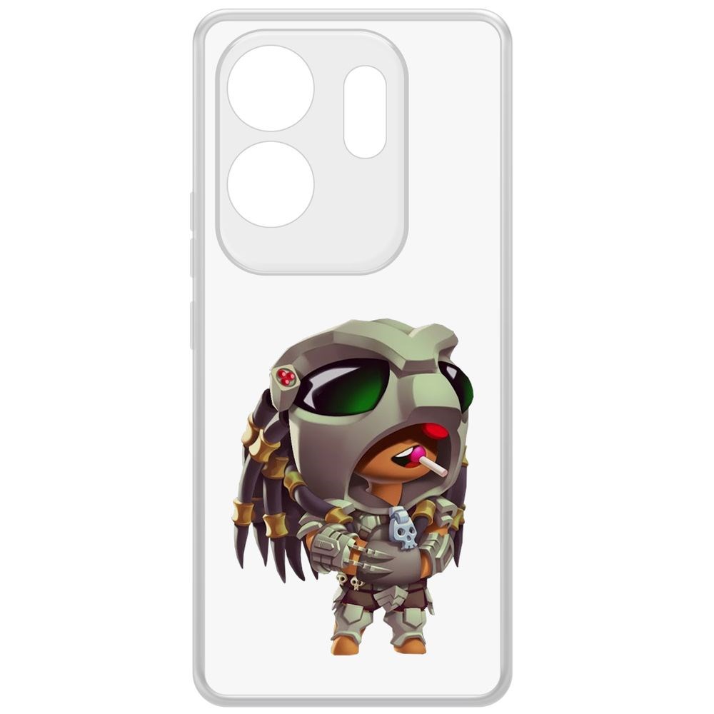 

Чехол-накладка Krutoff Clear Case Brawl Stars-Леон Хищник для INFINIX Zero 30 4G, Прозрачный