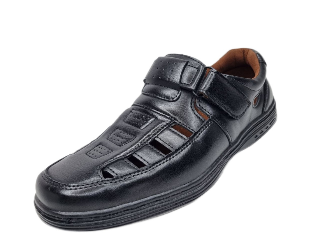 

Сандалии мужские FRE GAMO 051-8 черные 40 RU, Черный, 051-8