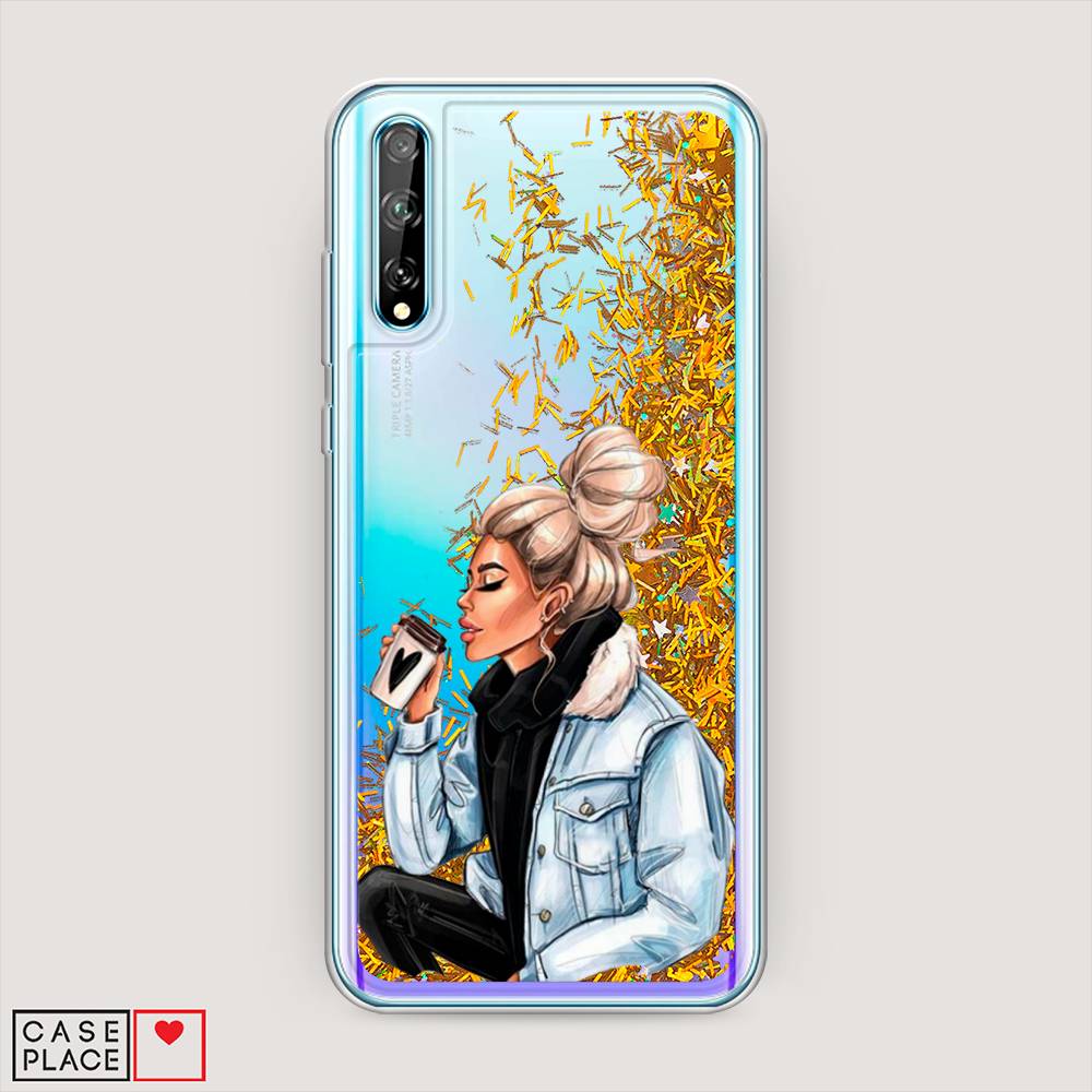 

Чехол Awog на Huawei Y8p "Cute girl", 6103490-1