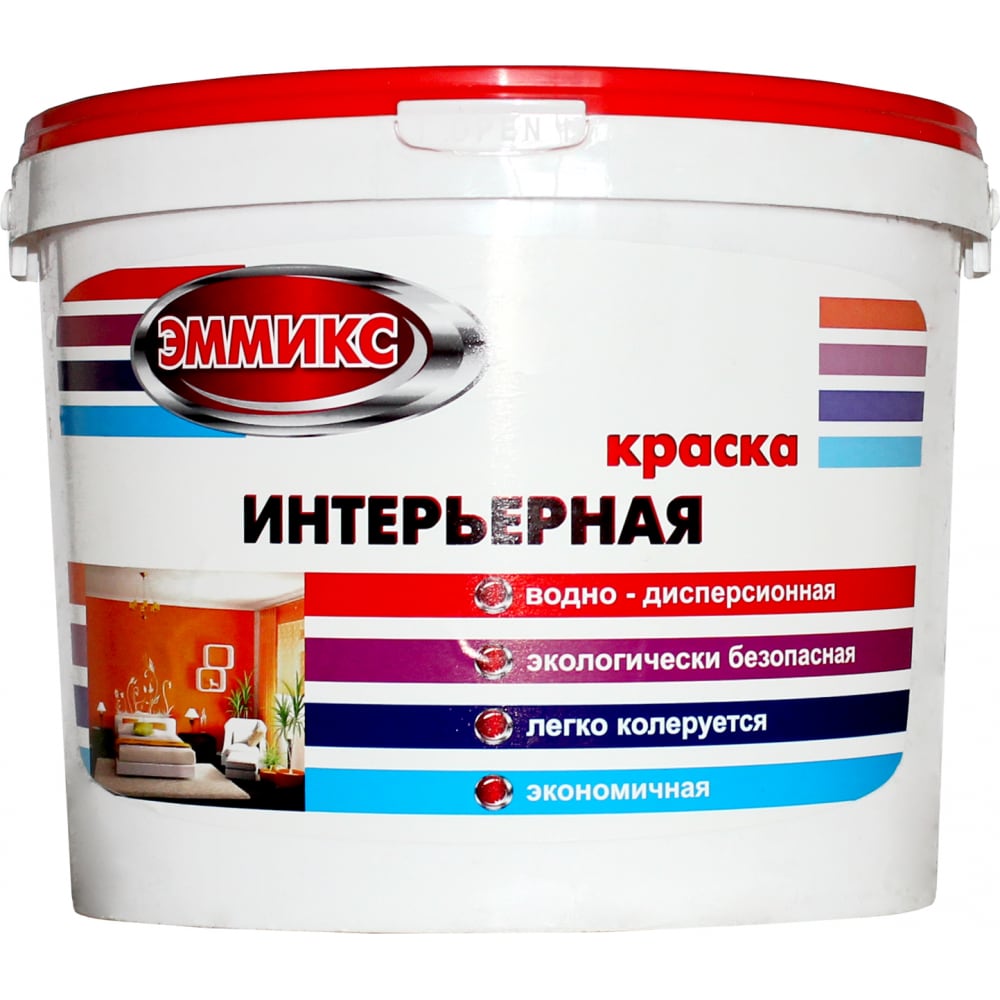 

Интерьерная краска Эммикс 4690417047307