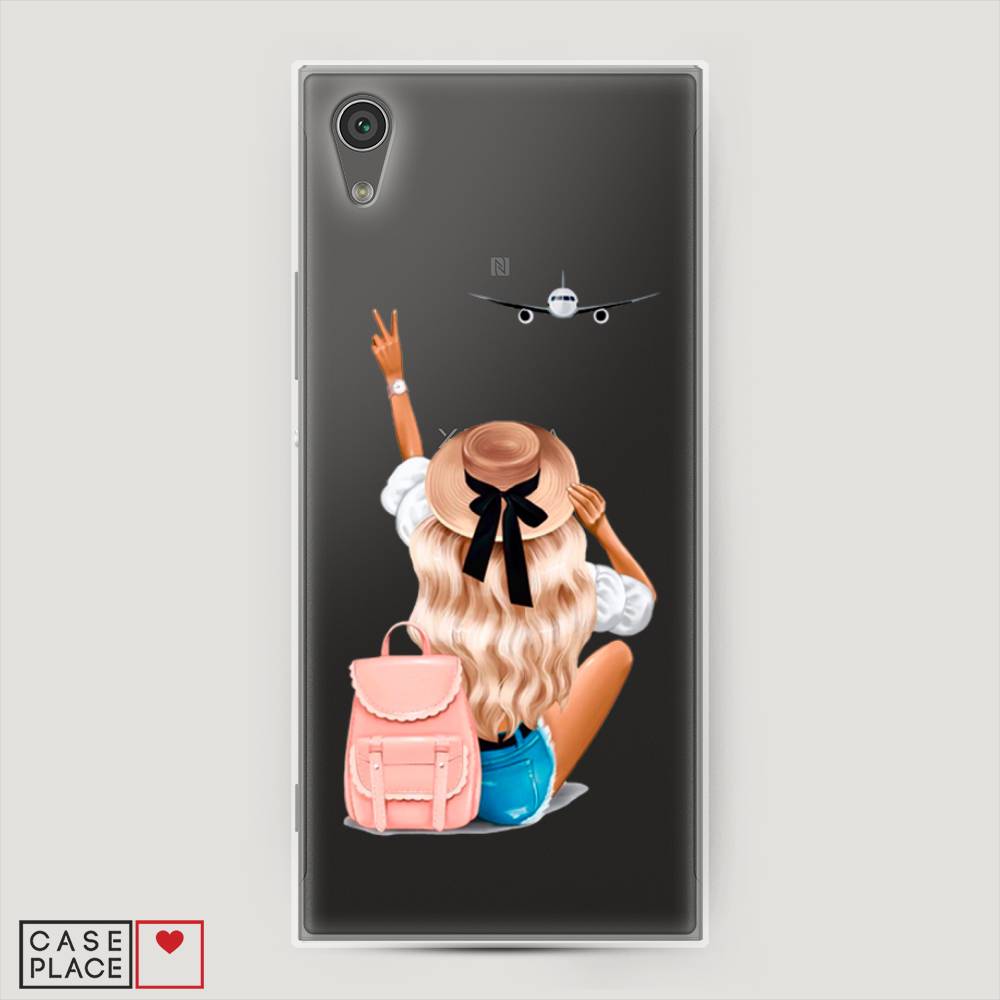 

Чехол Awog на Sony Xperia L1 "Автостопом самолетом", Разноцветный, 52550-7