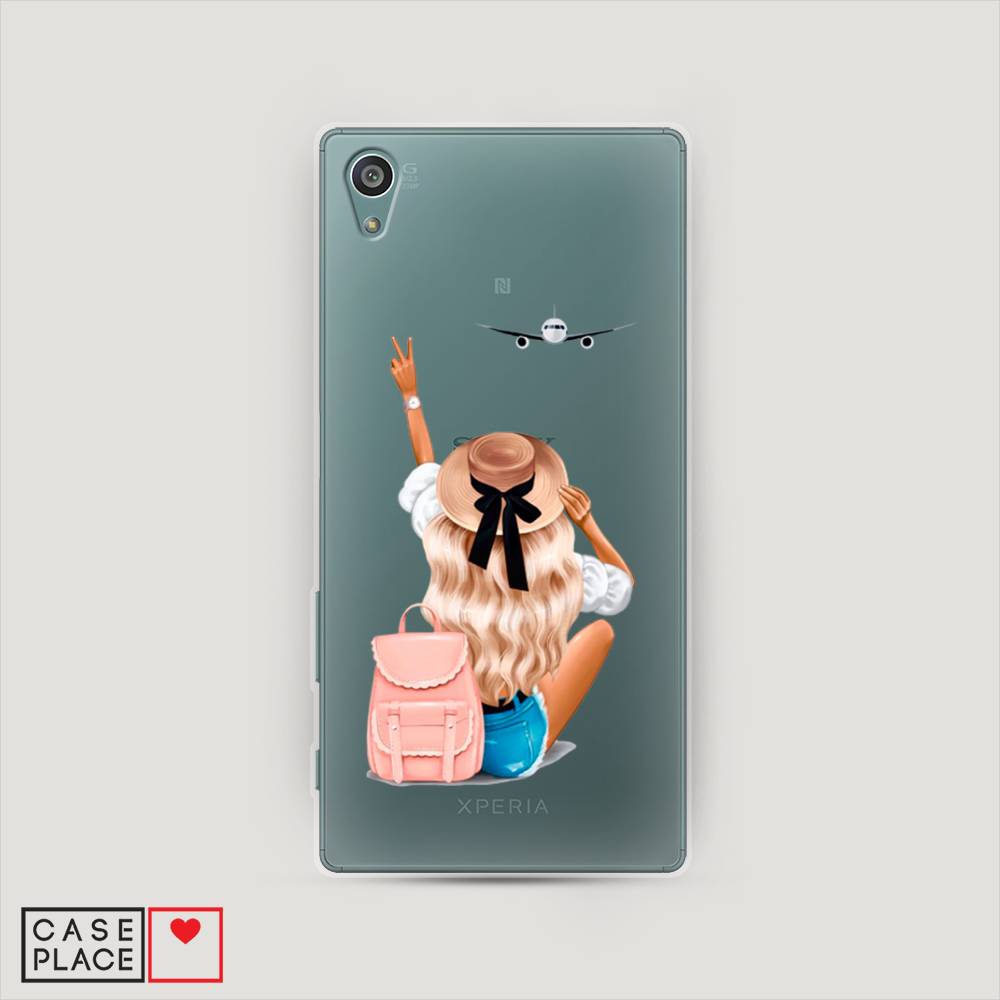 

Чехол Awog на Sony Xperia Z5 (Z5 Dual) "Автостопом самолетом", Разноцветный, 52150-7