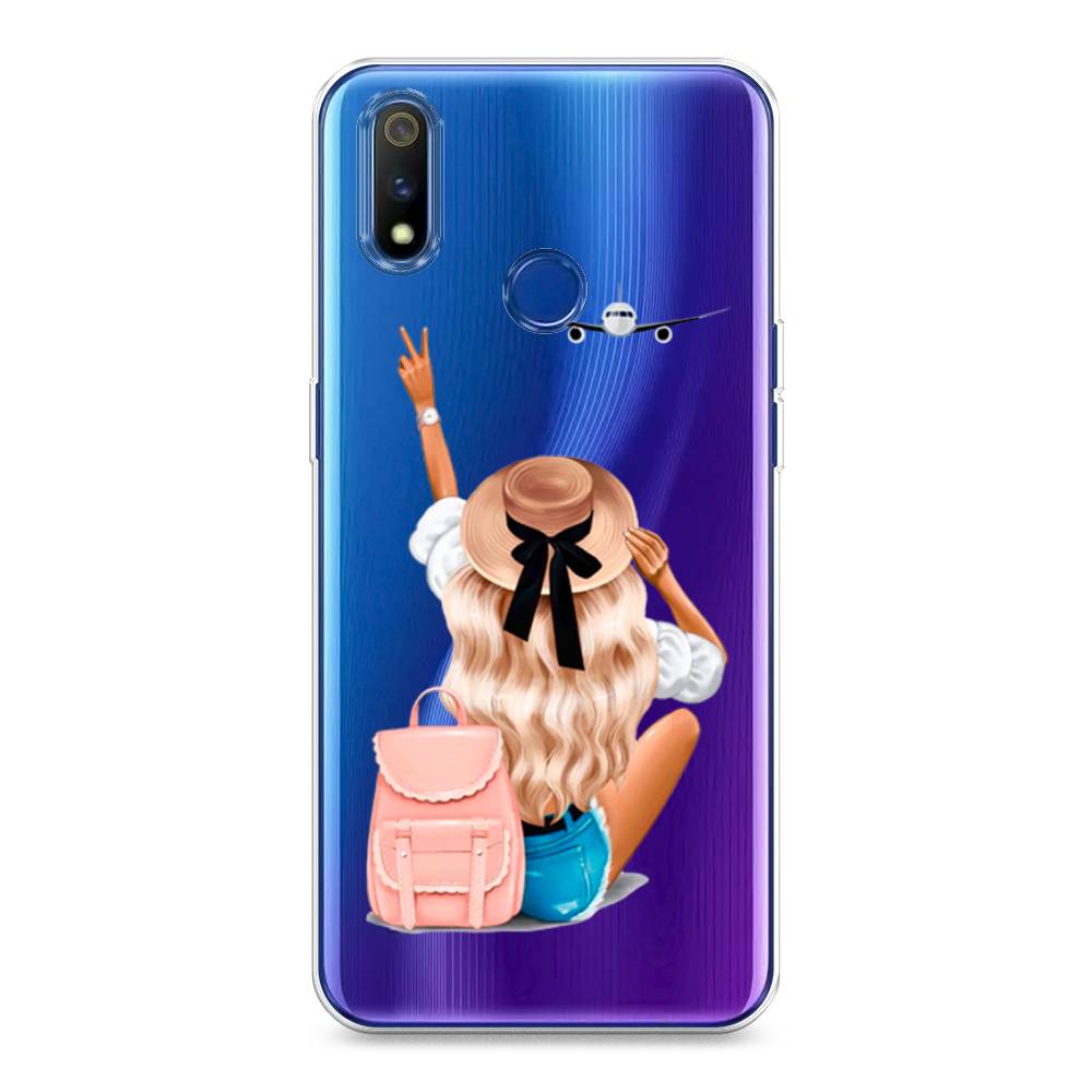 

Чехол Awog на Realme 3 Pro "Автостопом самолетом", Разноцветный, 251250-7