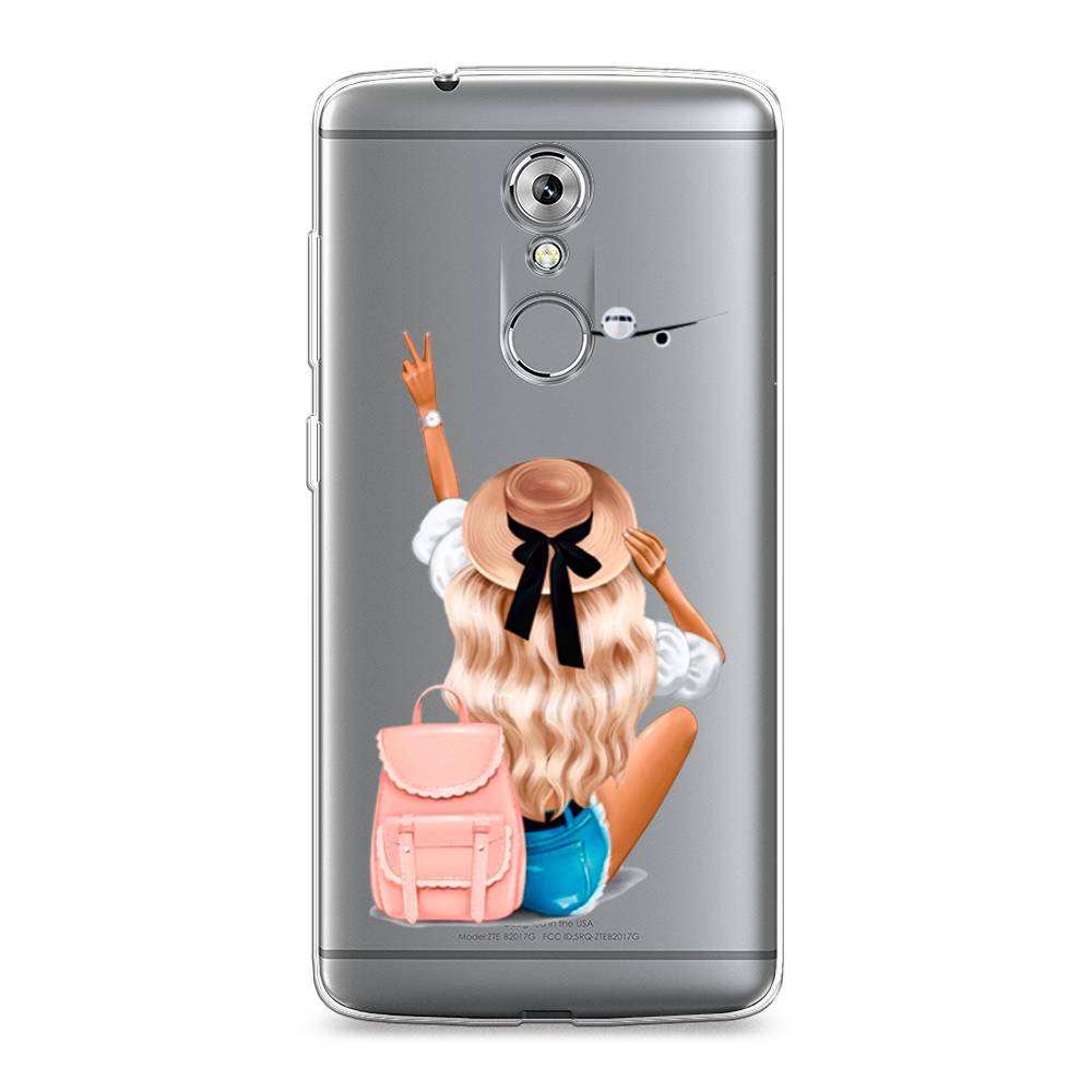 

Чехол Awog на ZTE Axon 7 / ЗТЕ Axon 7 "Автостопом самолетом", Разноцветный, 131450-7