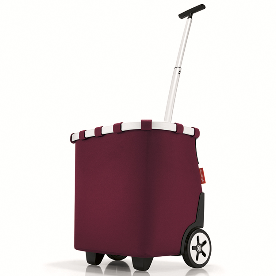 фото Сумка-тележка carrycruiser dark ruby reisenthel