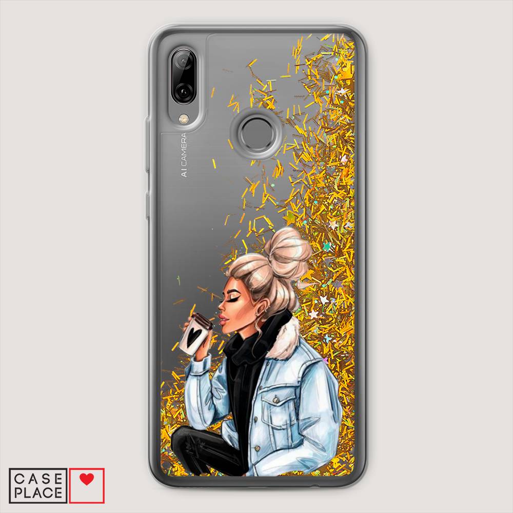 

Чехол Awog на Honor 10 Lite "Cute girl", Коричневый;бежевый, 67590-1