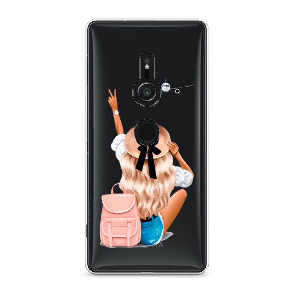 

Чехол Awog на Sony Xperia XZ2 "Автостопом самолетом", Разноцветный, 52850-7