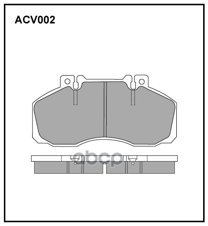 

Колодки Тормозные Дисковые Wva (29835) ALLIED NIPPON арт. ACV002