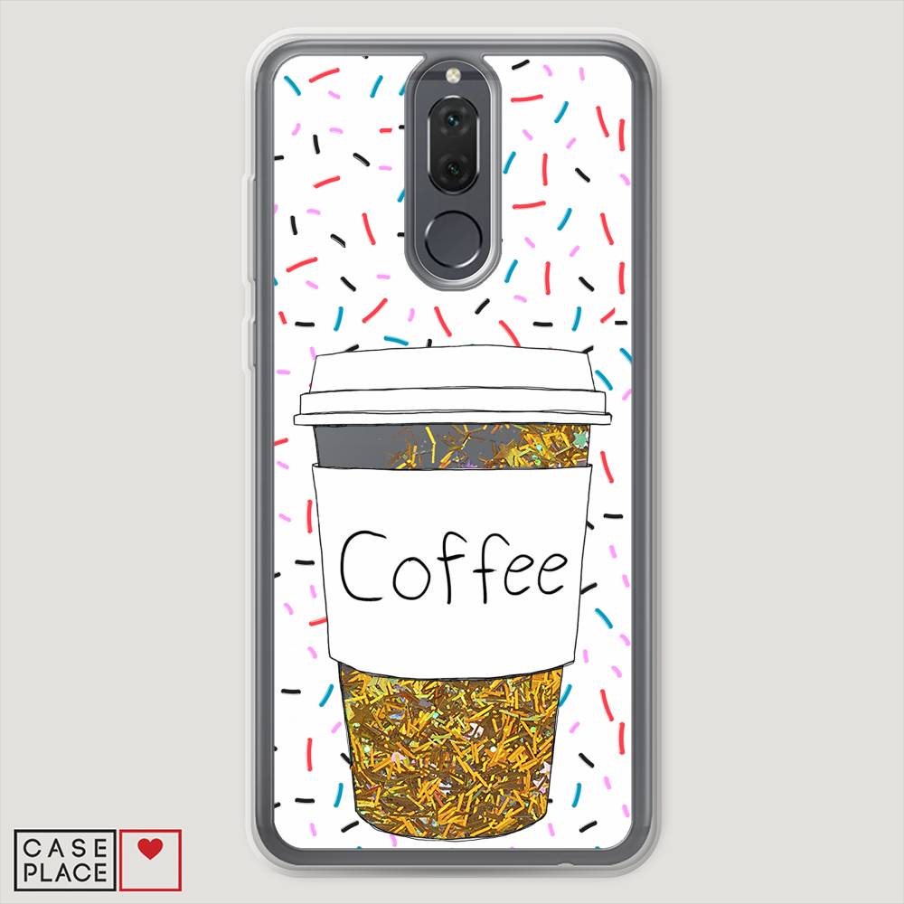 

Чехол Awog "Coffee прозрачный стакан" для Huawei Nova 2i, 64190-1