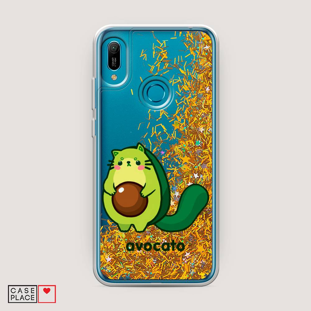 

Чехол Awog на Huawei Y6 2019 "Avocato", Зеленый;коричневый, 68690-1