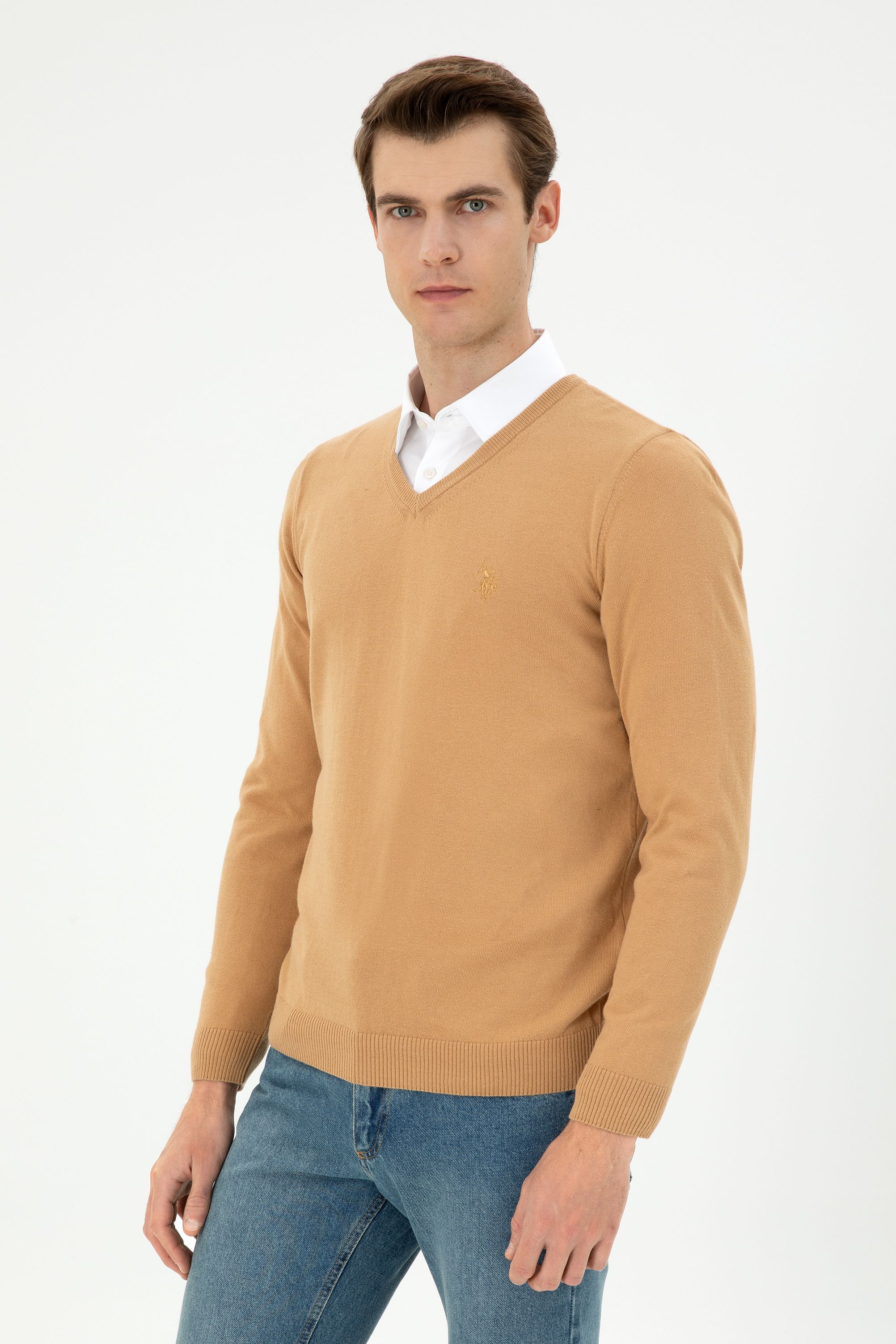 

Пуловер мужской U.S. POLO Assn. G081SZ0TK0TD03 бежевый XL, G081SZ0TK0TD03