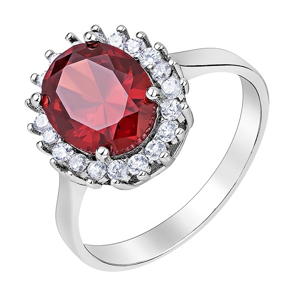 

Кольцо из серебра р. , Kari Jewelry 237641, ситалл/фианит, 237641