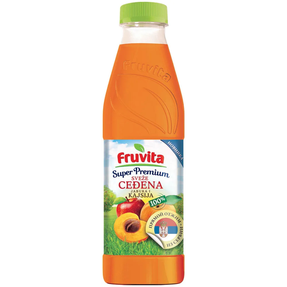 Сок Fruvita яблоко, персики, 750 мл