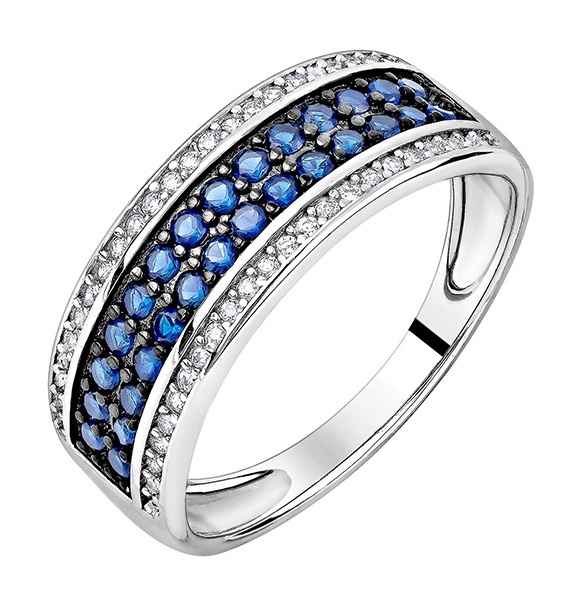 

Кольцо из серебра р. , Kari Jewelry 237638, фианит, 237638