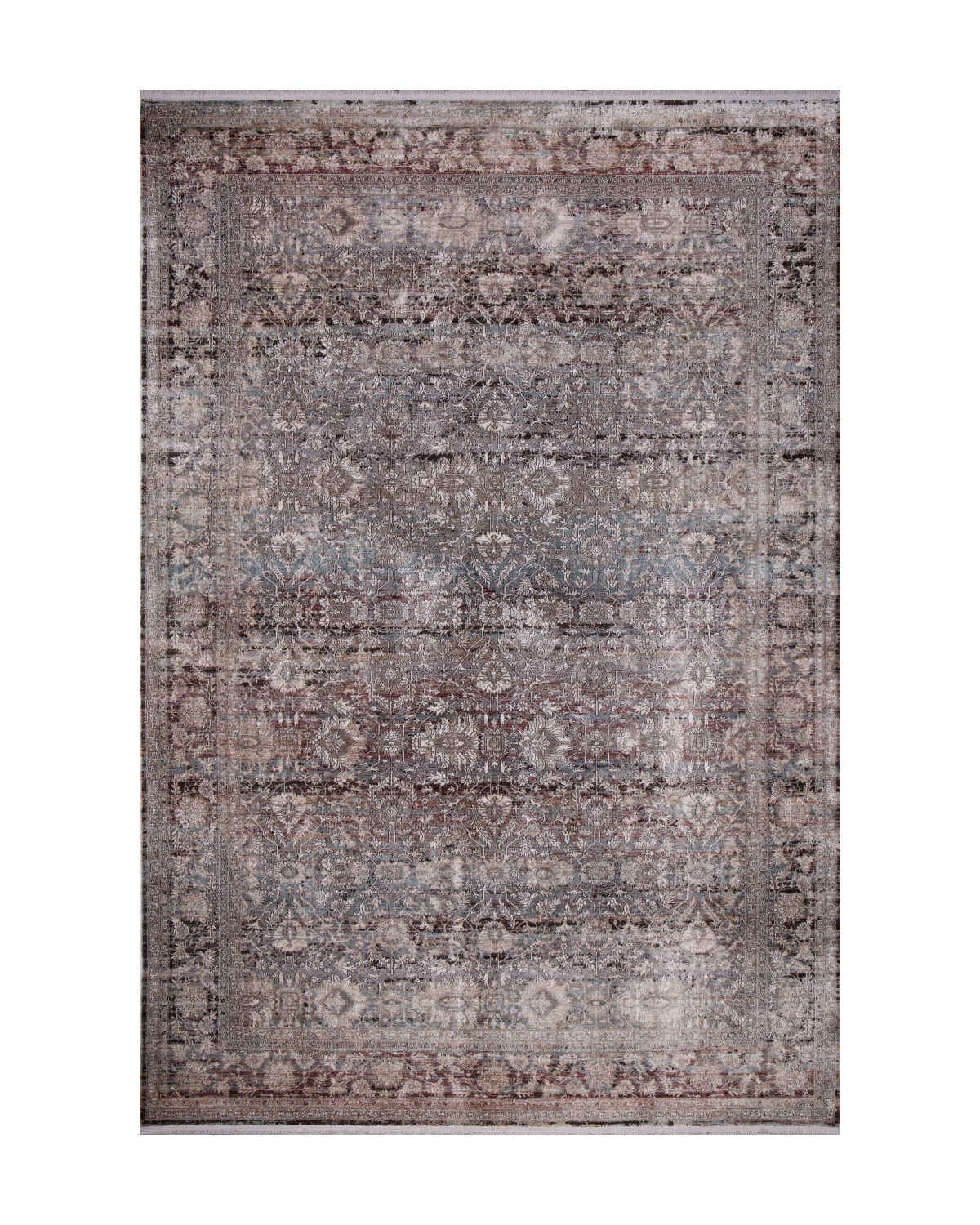 

Ковёр Merinos Belize 80x150 прямоугольный бежевый/бордовый/синий O0607