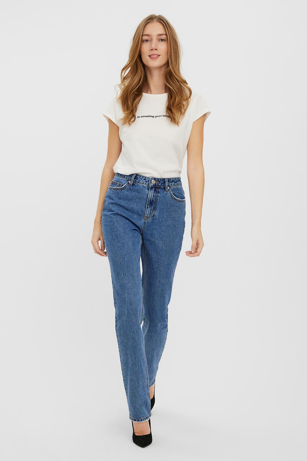 фото Джинсы женские vero moda 10257991 синие 26/32