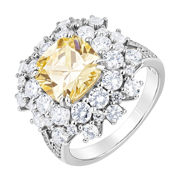 

Кольцо из серебра р. , Kari Jewelry 237631, ситалл/фианит, 237631