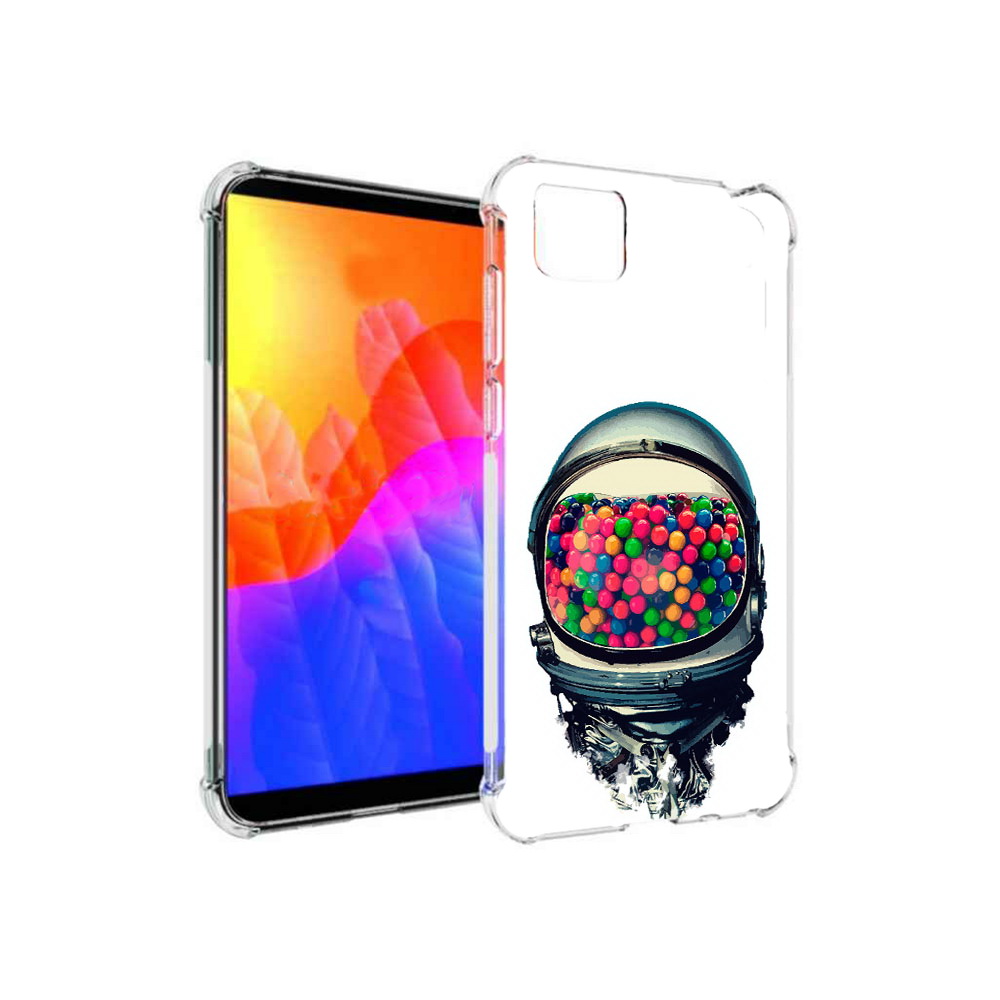 

Чехол MyPads шлем космонавта для Honor 9S (DUA-LX9), Прозрачный, Tocco