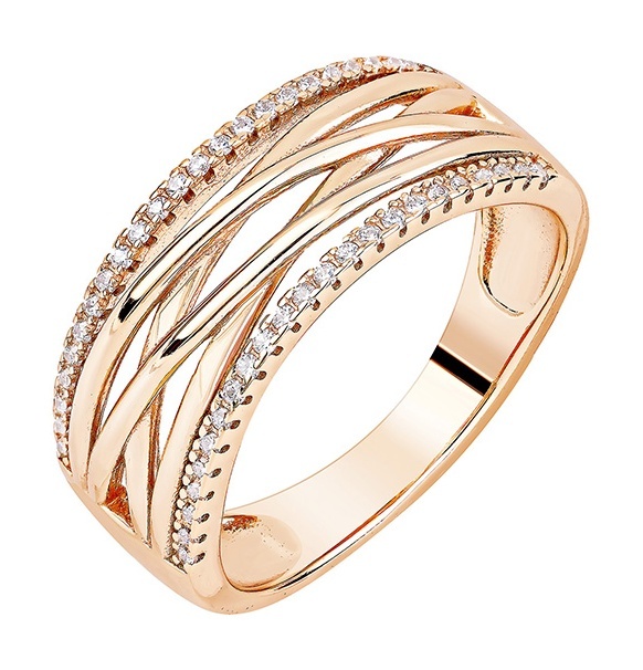 

Кольцо из серебра р. , Kari Jewelry 237627, фианит, 237627