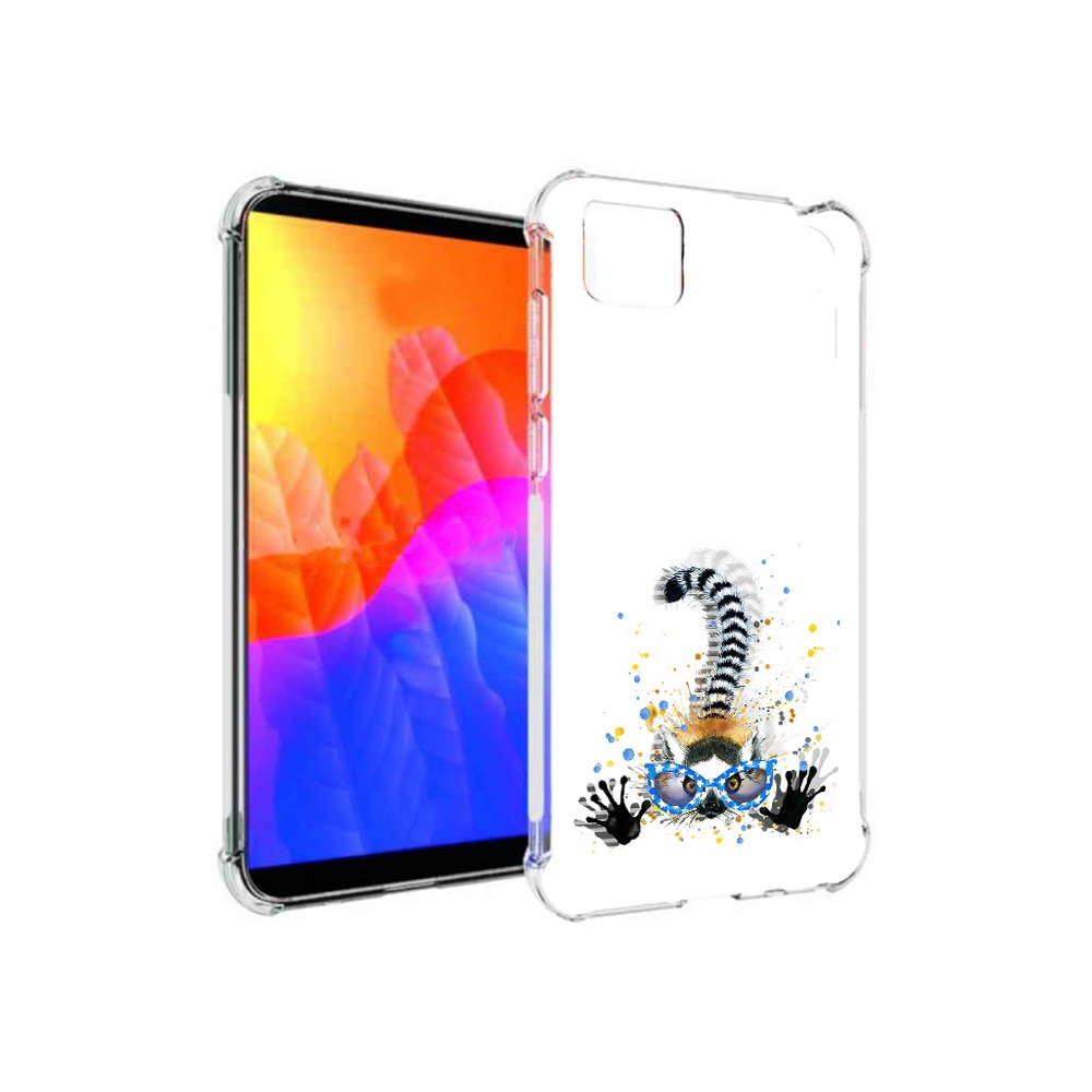 

Чехол MyPads лямур для Honor 9S (DUA-LX9), Прозрачный, Tocco