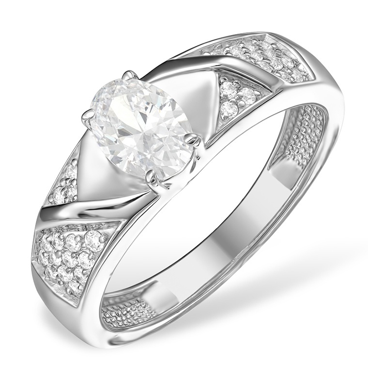 

Кольцо из серебра р.  Kari Jewelry 237548, фианит, 237548