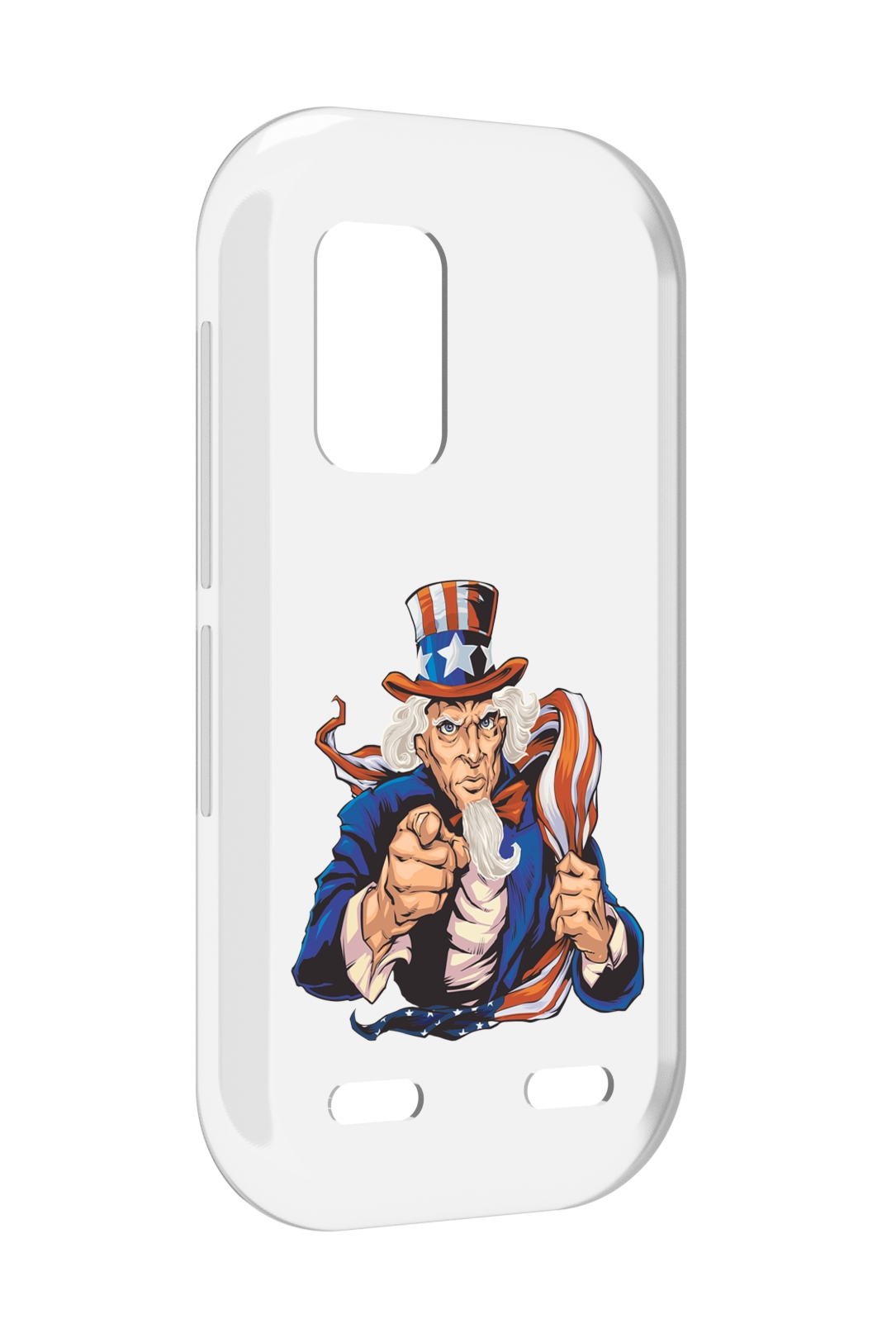 

Чехол MyPads Американский-дед для UleFone Armor X10 / X10 Pro, Прозрачный, Tocco