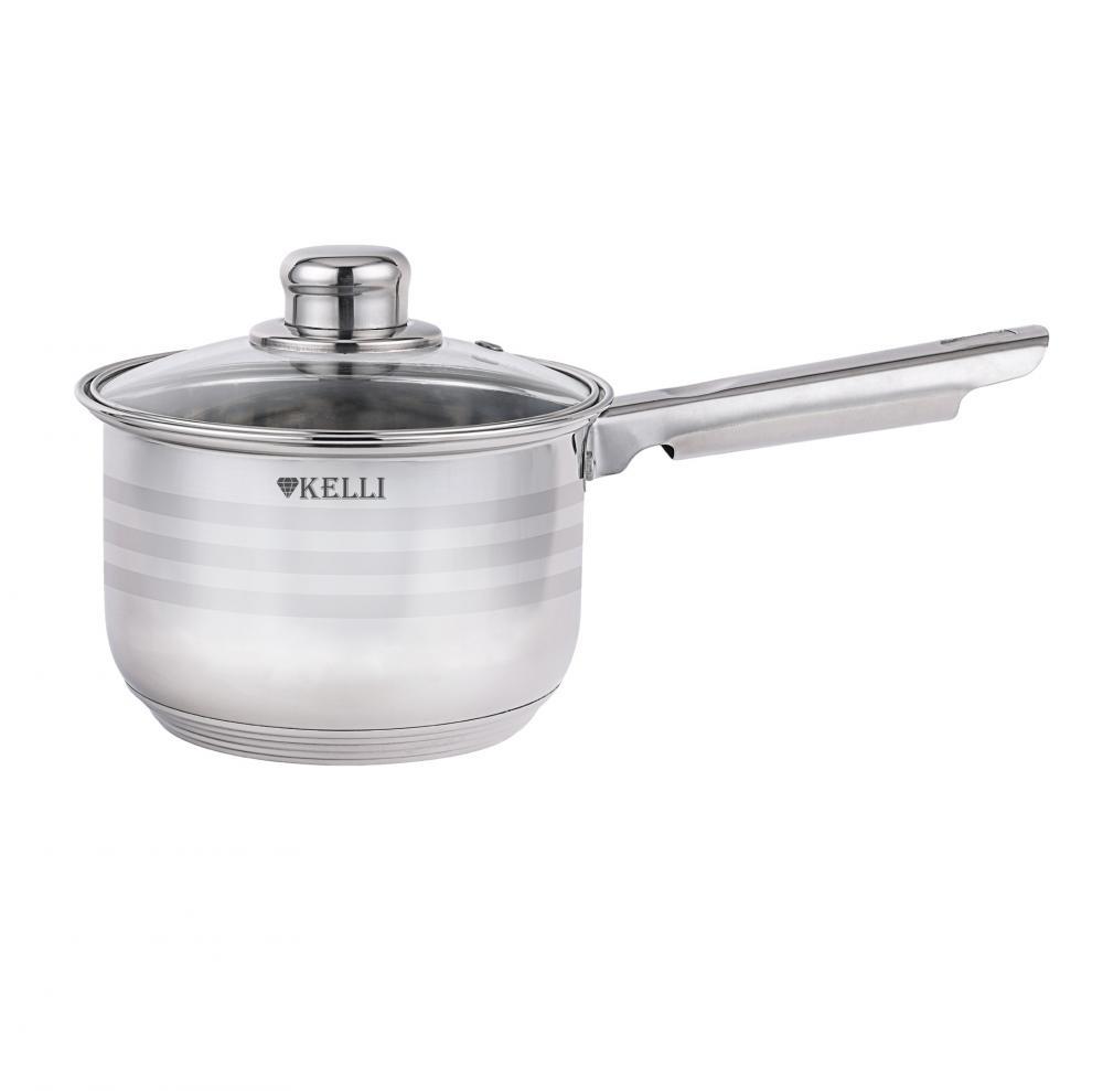 

KL-4292-16 Ковшик из нержавеющей стали 2л KELLI (1х6), Серебристый