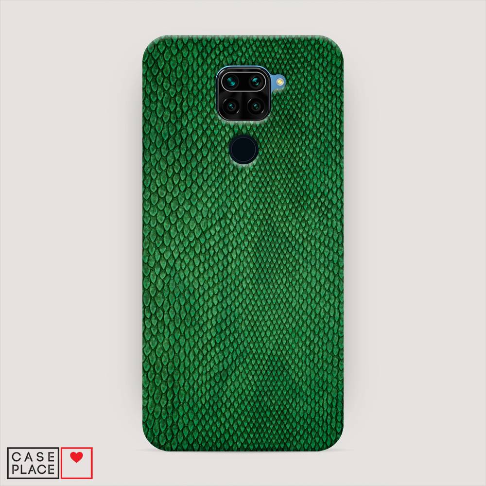 

Пластиковый чехол "Изумрудная змея" на Xiaomi Redmi 10X 4G, 38220-2
