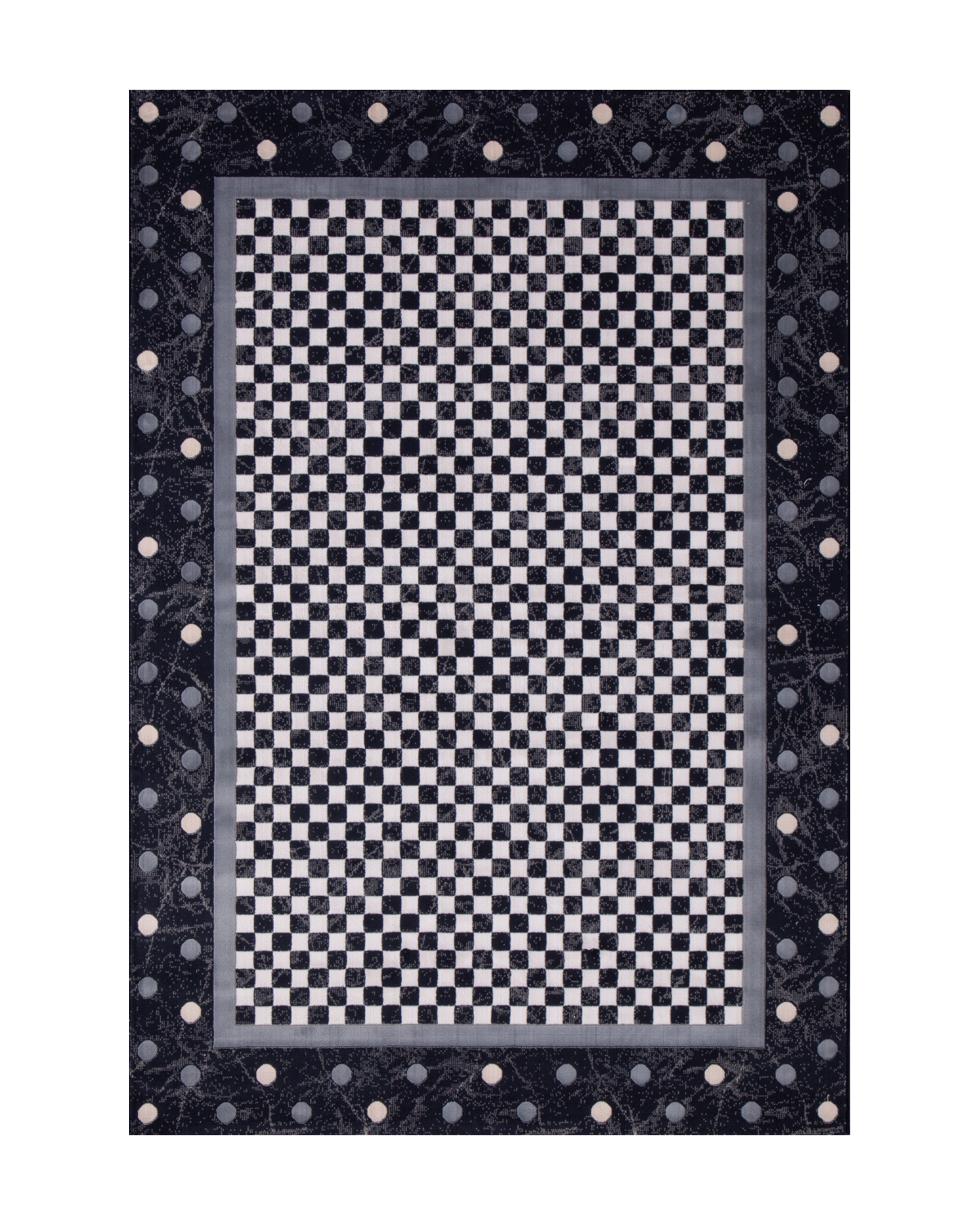 

Ковёр Merinos Babil 80x150 прямоугольный тёмно-синий O0542