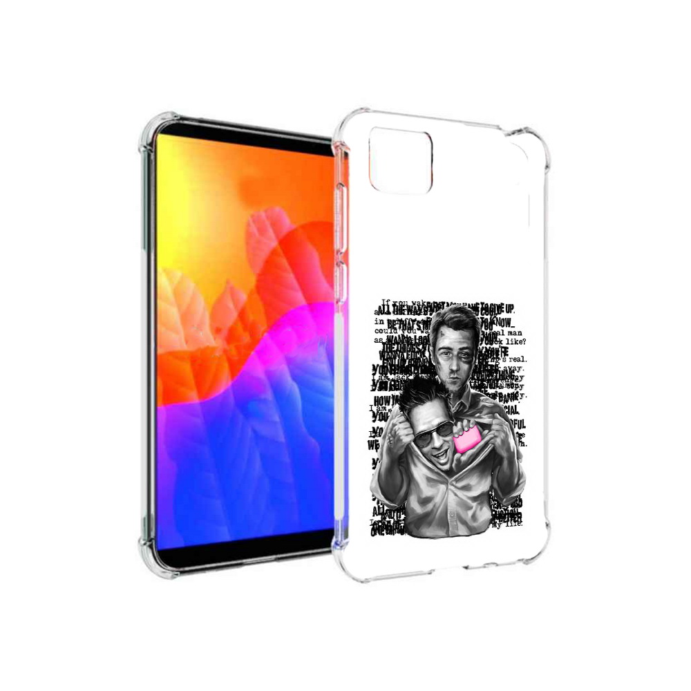 

Чехол MyPads бойцовский клуб для Honor 9S (DUA-LX9), Прозрачный, Tocco