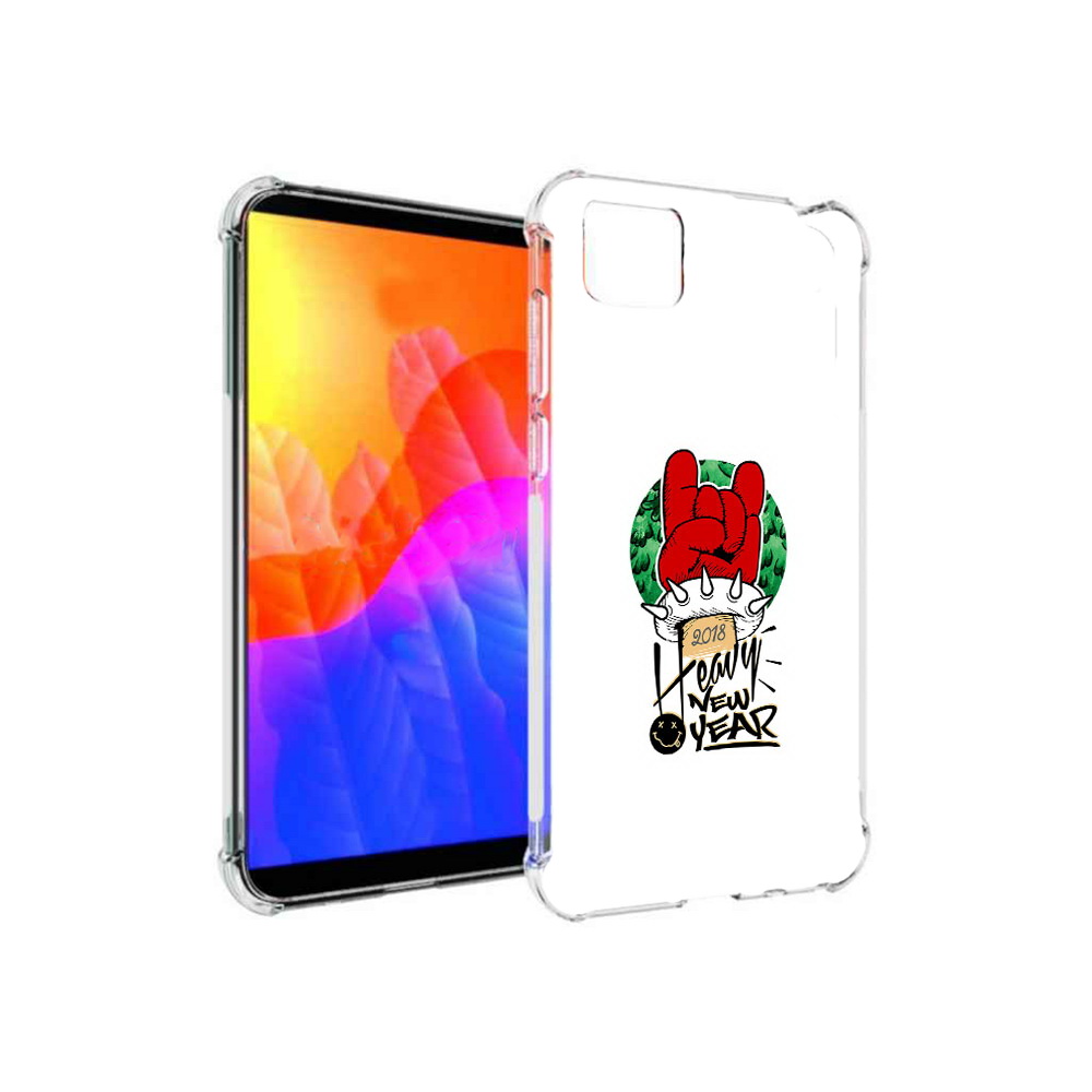 

Чехол MyPads Гангстер новый год для Honor 9S (DUA-LX9), Прозрачный, Tocco