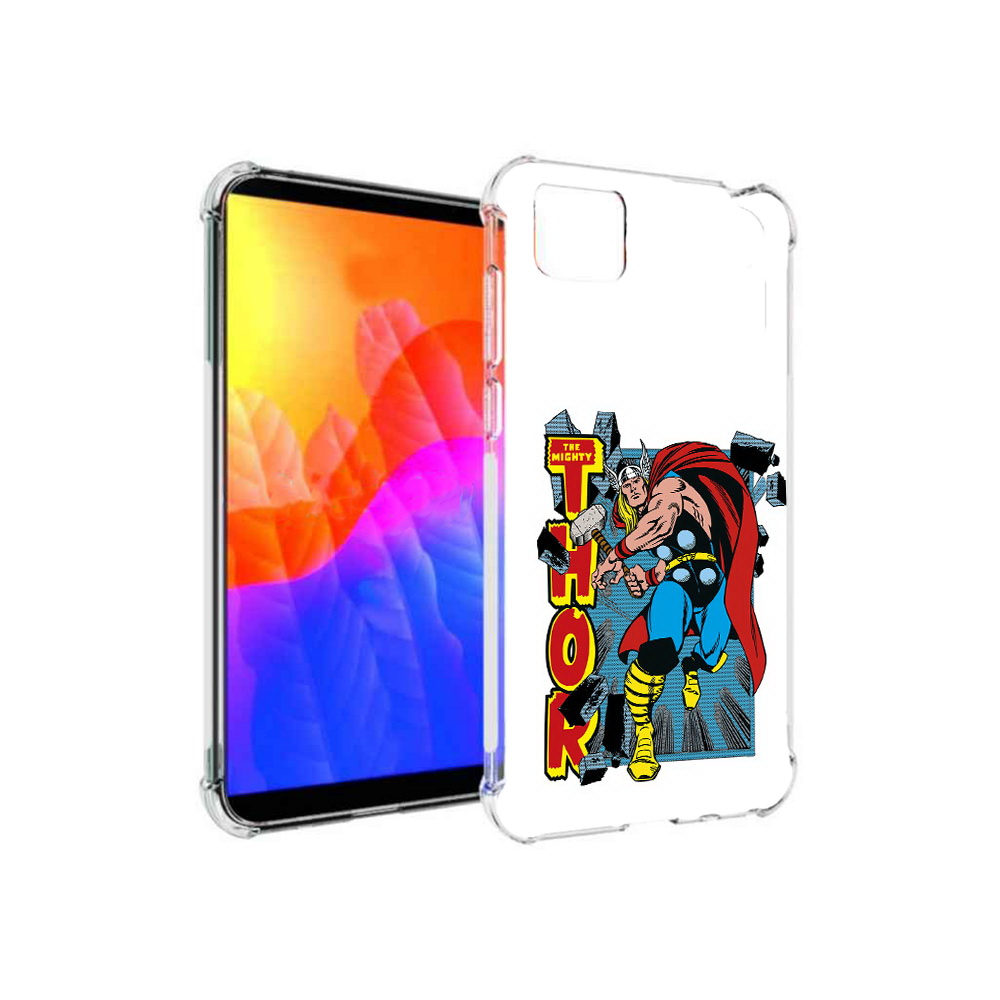 

Чехол MyPads тор комикс для Honor 9S (DUA-LX9), Прозрачный, Tocco