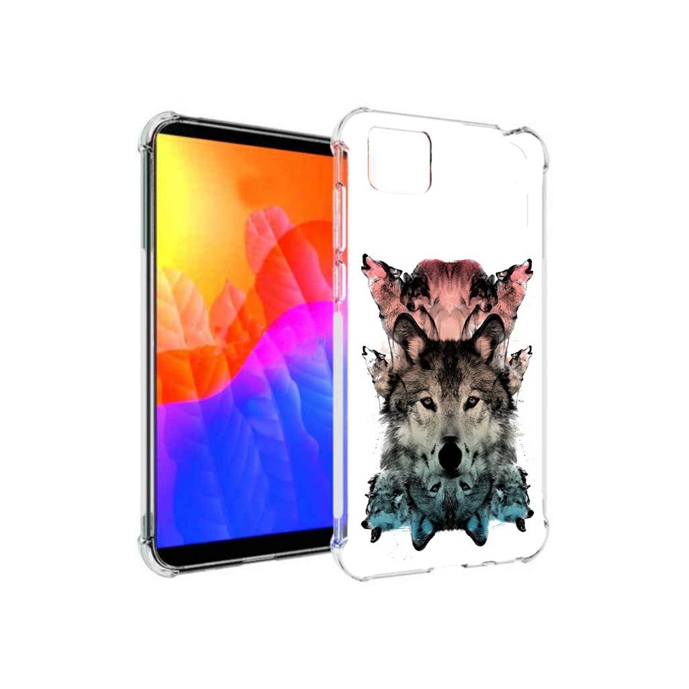 

Чехол задняя-панель-накладка-бампер MyPads стая для Honor 9S, Прозрачный, Tocco