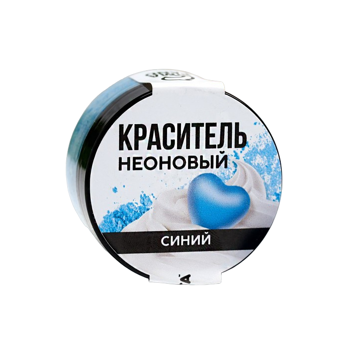 

Неоновый пищевой краситель KONFINETTA, синий, 7 г.