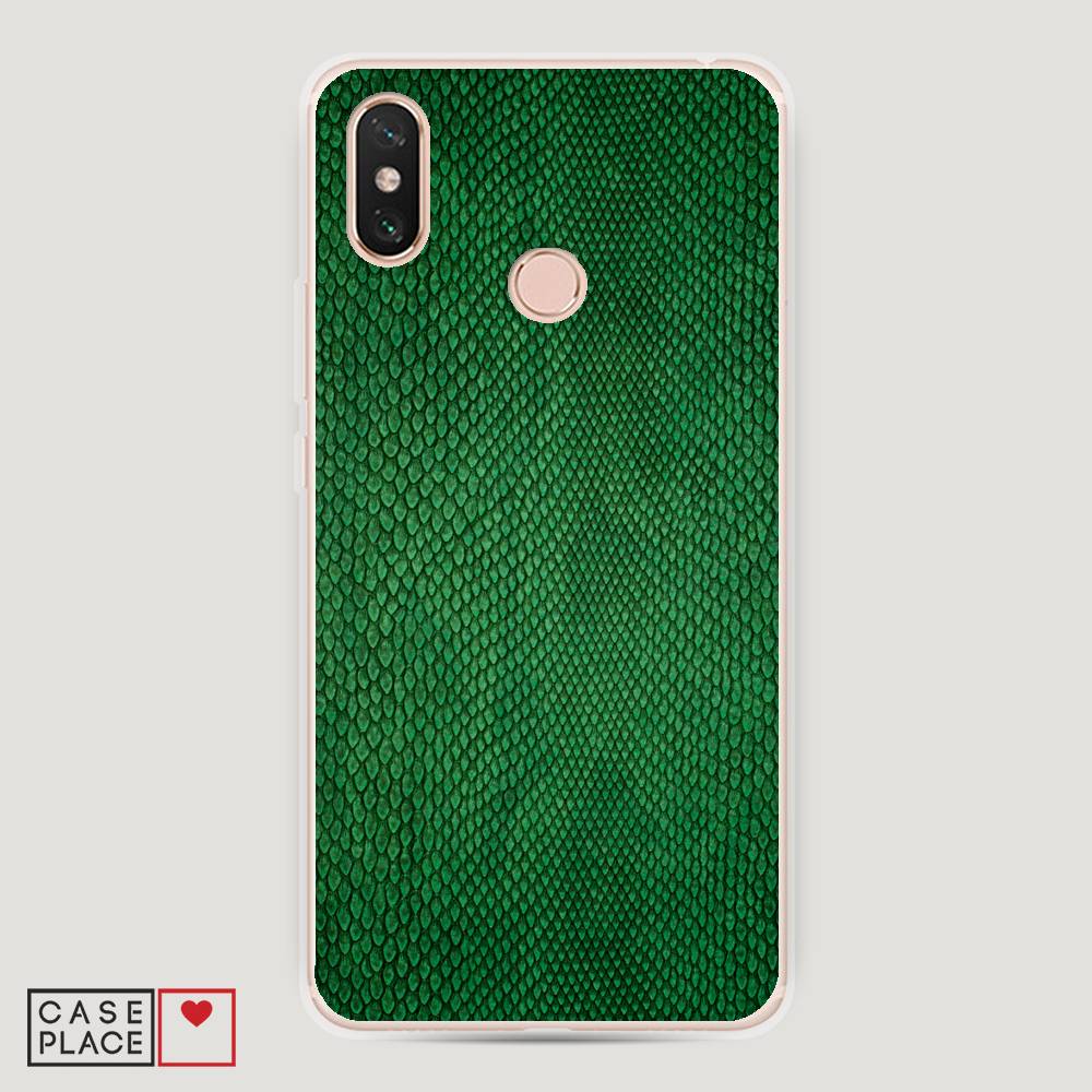 

Пластиковый чехол "Изумрудная змея" на Xiaomi Mi Max 3