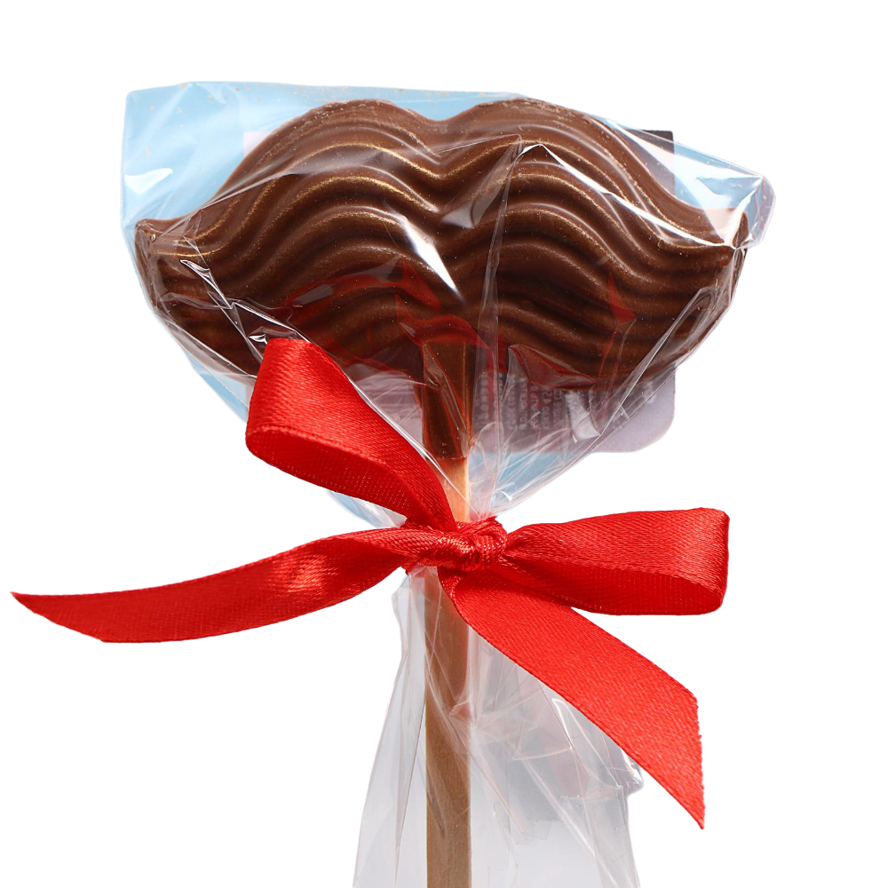 

Шоколад ChocolaVie фигурный Усы на палочке молочный 15 г