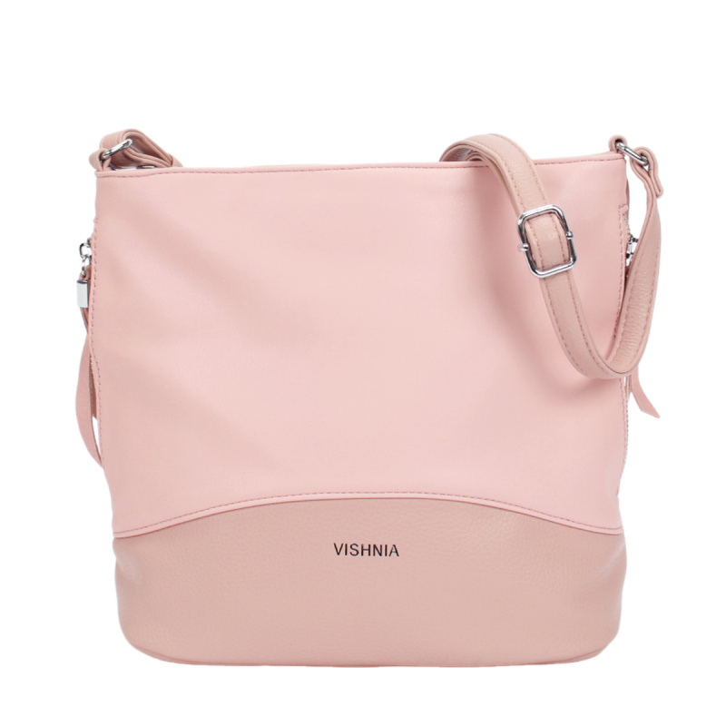 

Сумка женская Vishnia 80118, pink, Розовый, 80118
