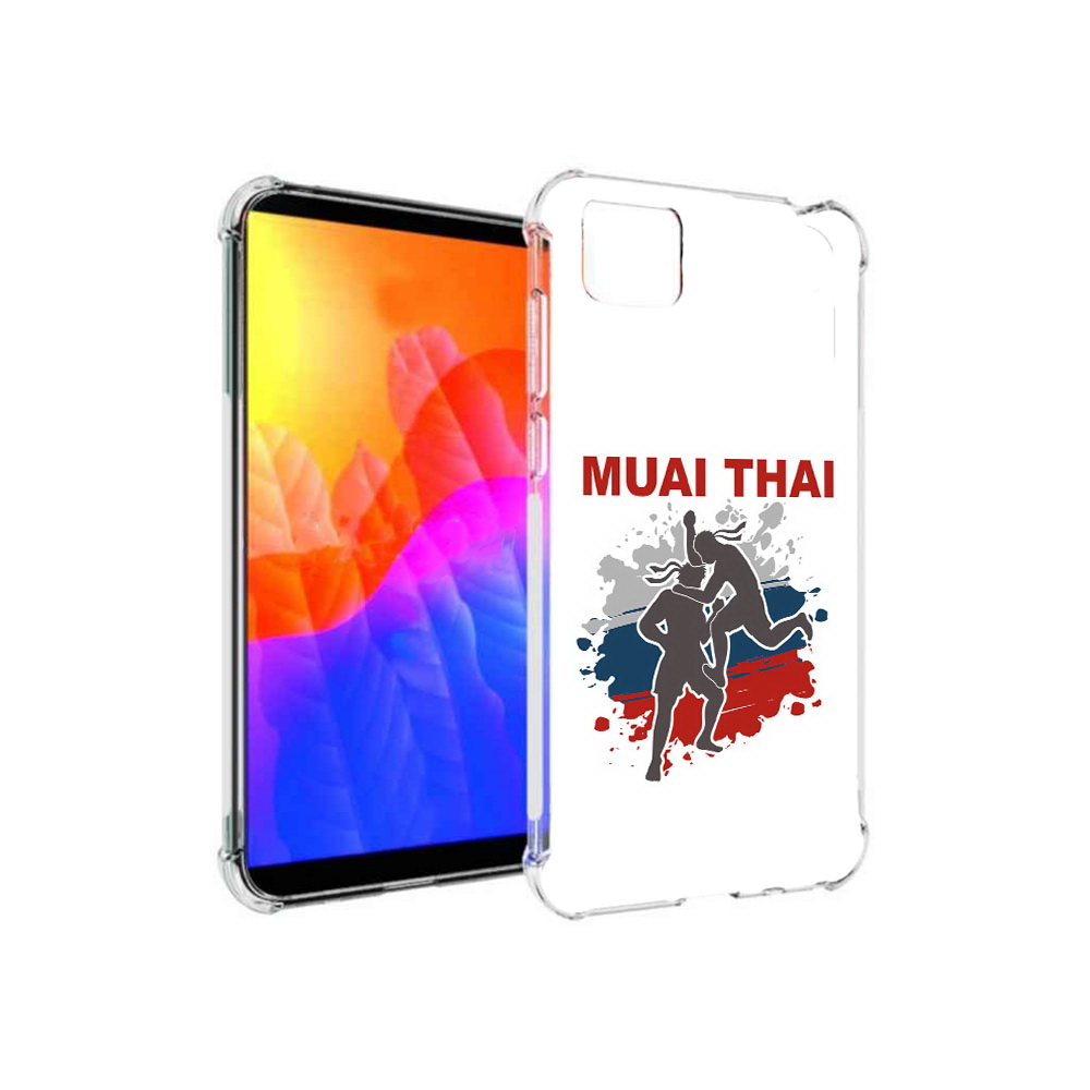 

Чехол MyPads Муайтай для Honor 9S (DUA-LX9), Прозрачный, Tocco