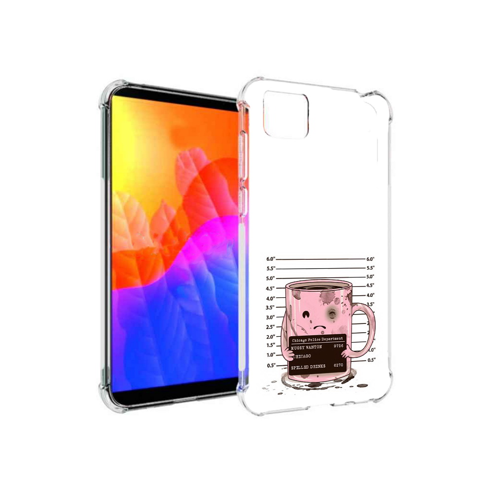 

Чехол MyPads кружка для Honor 9S (DUA-LX9), Прозрачный, Tocco