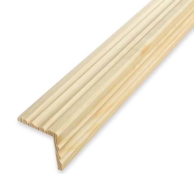 

Уголок сращенный 40X40X2200мм фигурный
