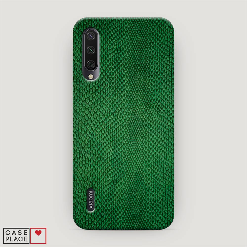 

Пластиковый чехол "Изумрудная змея" на Xiaomi Mi A3, 36020-2