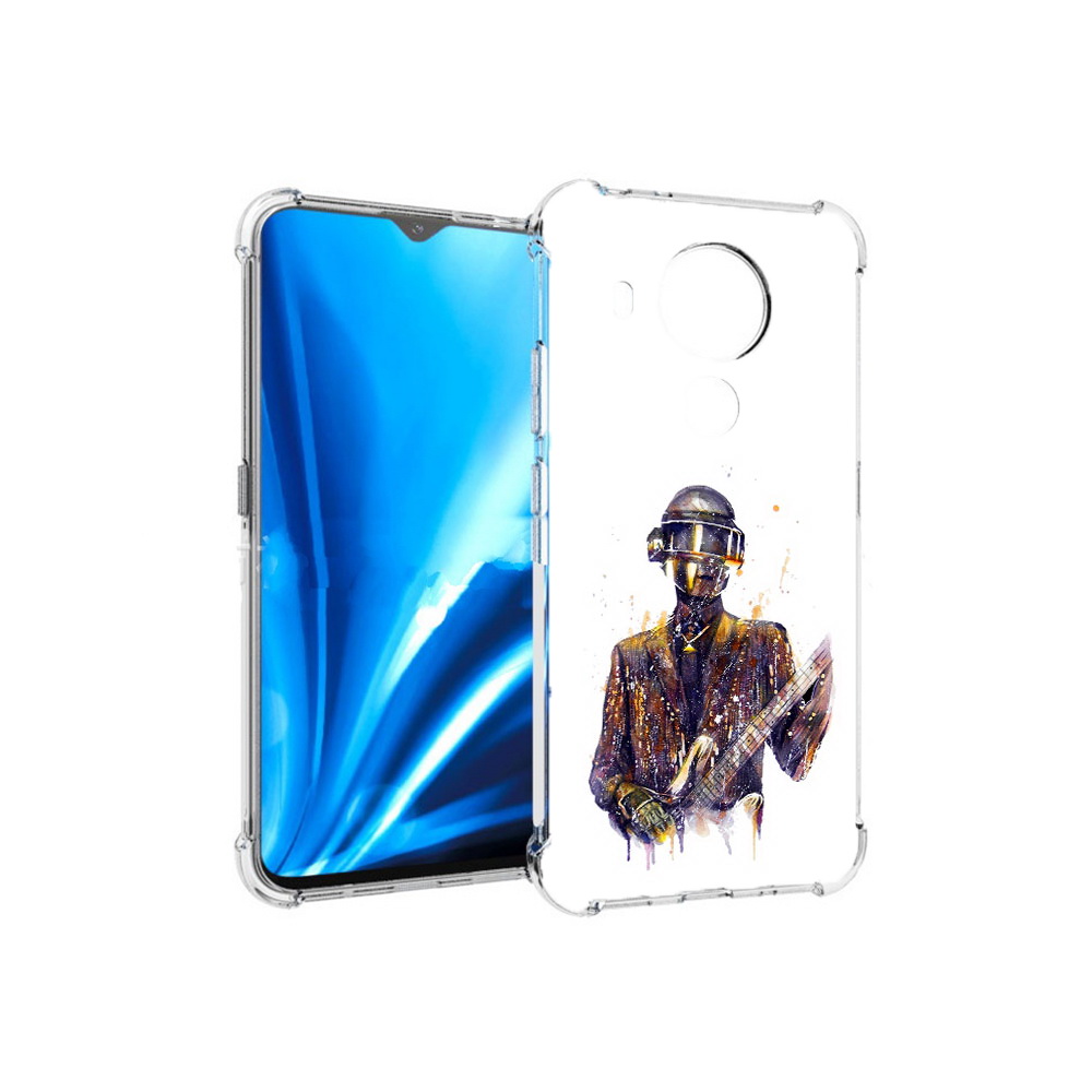 

Чехол MyPads Tocco для Nokia 5.4 космо-гитарист (PT156621.100.392), Прозрачный, Tocco