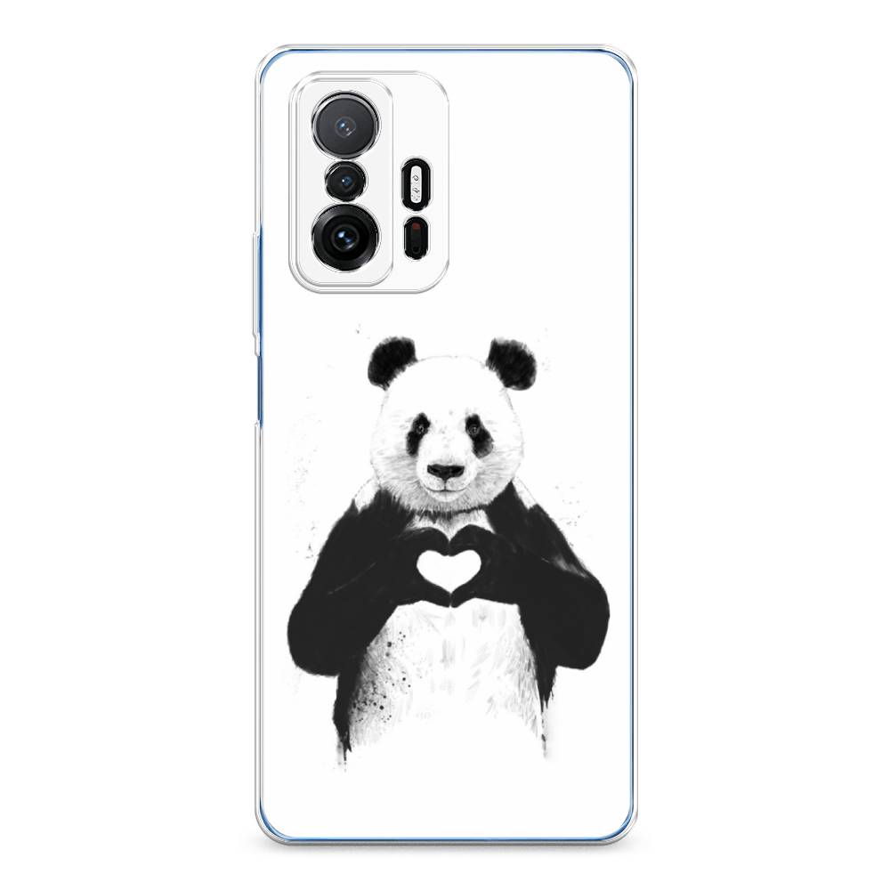 

Чехол Awog на Xiaomi Mi 11T/11T Pro "Панда love", Разноцветный, 313750-10