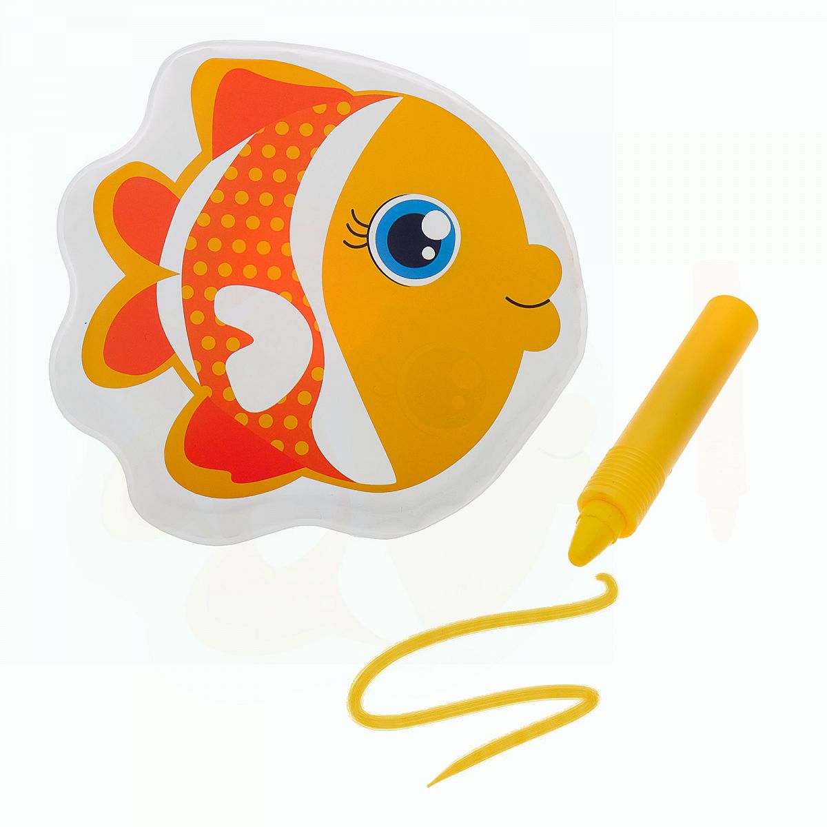 

Игрушка для ванны Рыбка 3045300, Желтый