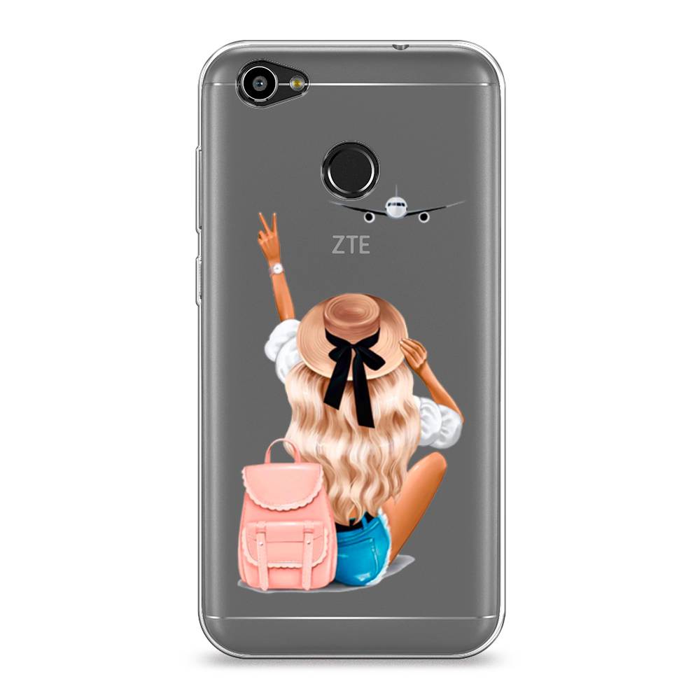 

Чехол Awog на ZTE Blade A6 / ЗТЕ Блэйд A6 "Автостопом самолетом", 132350-7