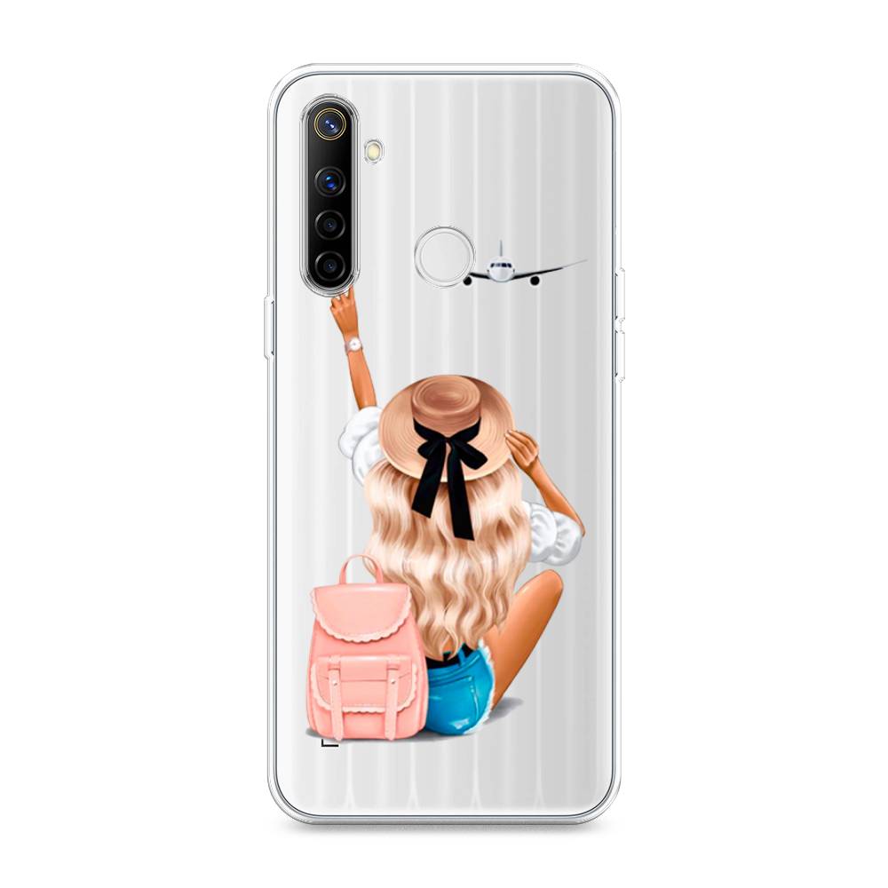 

Чехол Awog на Realme 6i "Автостопом самолетом", Разноцветный, 252950-7