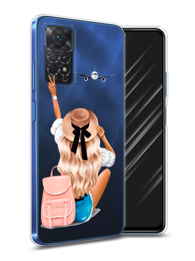 

Чехол Awog на Xiaomi Redmi Note 11E Pro "Автостопом самолетом", Разноцветный, 314750-7