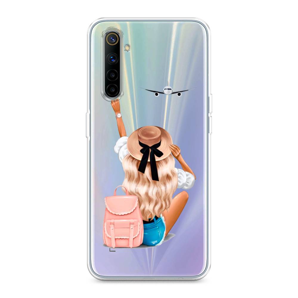 

Чехол Awog на Realme 6 "Автостопом самолетом", Разноцветный, 252750-7