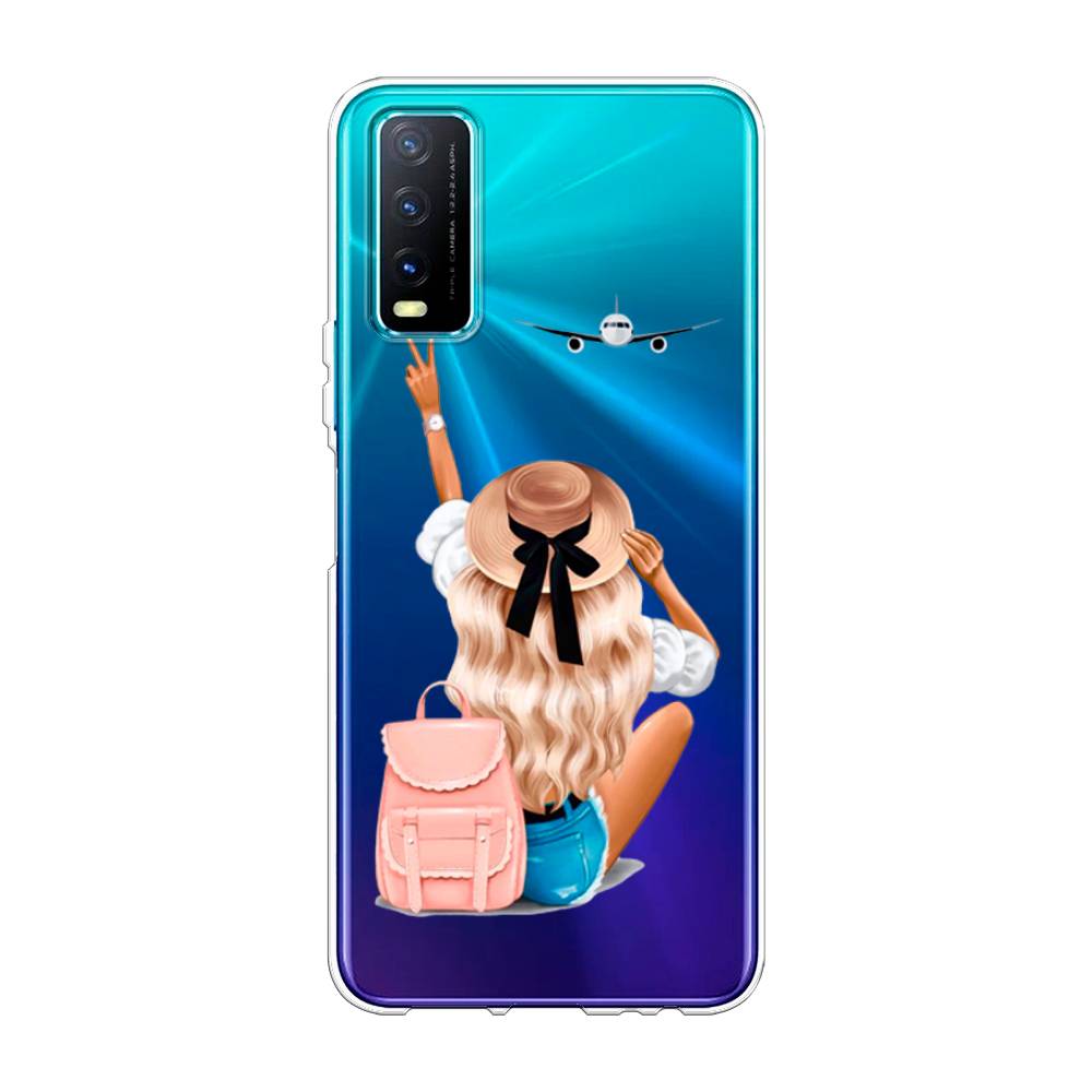 

Чехол Awog на Vivo Y20 "Автостопом самолетом", Разноцветный, 263650-7