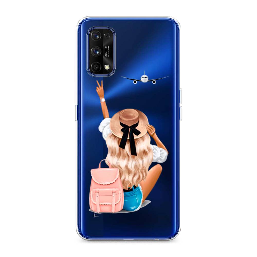 

Чехол Awog на Realme 7 Pro "Автостопом самолетом", Разноцветный, 254050-7